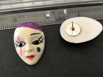 Mask Earrings