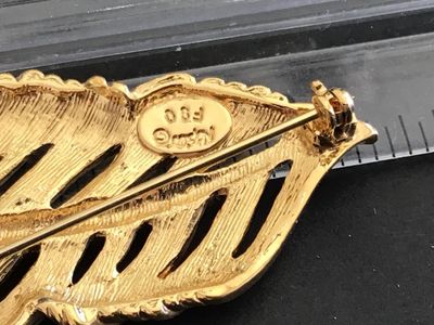Signed Vintage Brooch