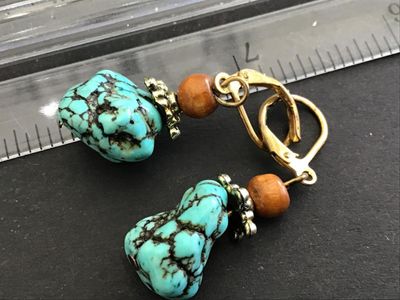 Turquoise Like Earrings