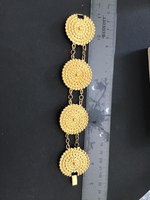 Medallion Rope Bracelet