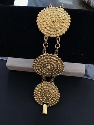 Medallion Rope Bracelet