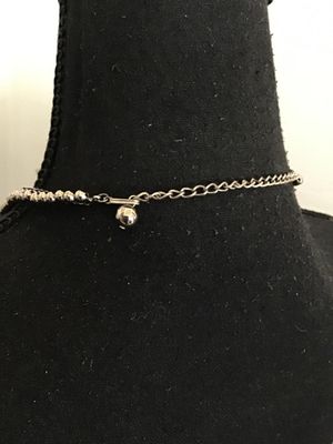 Beautiful Silver Tone Fashion Statement Necklace
