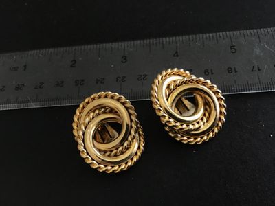 Vintage Clip Earrings