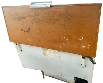 Vintage 1950's Loudon Blue Ribbon Chest Freezer ** AN OLDIE but FREEZES the BEST!