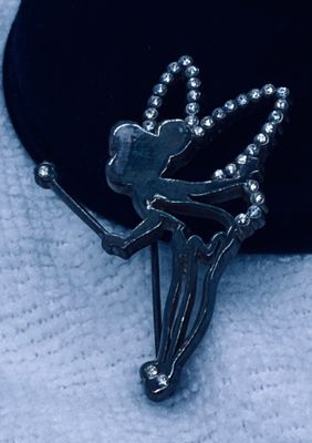Disney Tinkerbell Pin, sterling silver 925