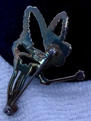 Disney Tinkerbell Pin, sterling silver 925