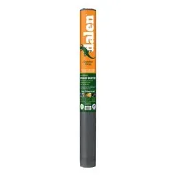 Dalen brand landscape weed barrier fabric roll, unused in original packaging.