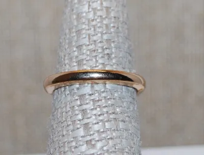 Size 8¼ Double Headed SNAKE RING with CLEAR EYES + Dimpled Head and Neck on a Silver Tone Band (3.5g)