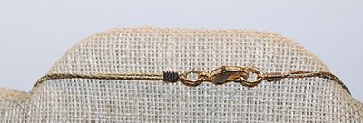 Very Cool Double Strands Gold Tone NECKLACE with Gold, Clear & Taupe Beads and Rope Style Capped Accents with Lobster Clasp