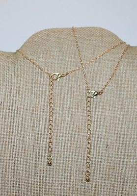 Collection of 2 ZODIAC SIGN "SAGITTARIUS" NECKLACES -1 with the Word and the other the Constellation-both in Gold Tone and...
