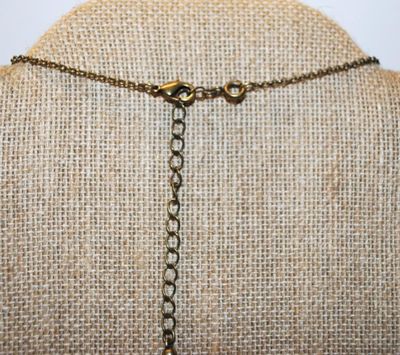Roman Style Circles Necklace 10" L