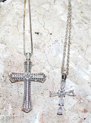 DOUBLE BONUS CROSS SET --2 CROSSES -- SEE DESCRIPTION