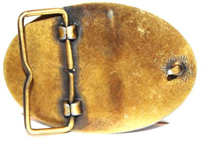 "Flamingo Hilton Reno" Bet Buckle Oval 3¼" x 2¼"