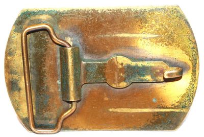 "McKeown Trans. Co,. Inc. 6 Years Accident-Free Driver" Belt Buckle 3½" x 2¼"