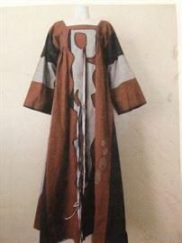 ROBERT VERRILINO LUIS Madrid Mexico Vintage Cotton Caftan. MINT