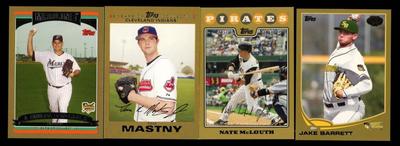 Topps Baseball #'D Lot Of 4