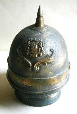 German Spike Helmet Still Bank