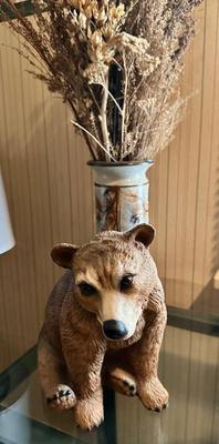 Bear statue