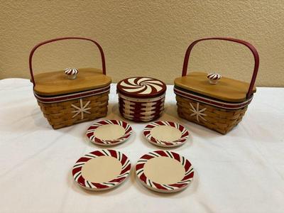 Longaberger peppermint twist