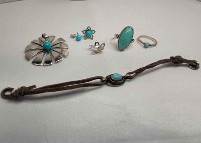 Avery sterling blue stone jewelry