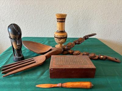 African wood carvings more
