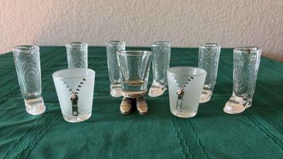 Boot shot glasses and more