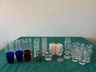 Lots of shot glasses