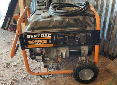 Generac gp 5500 gasoline generator
