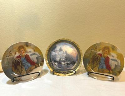 Thomas kinkade plate and more