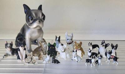 Vintage boston terrier collectables