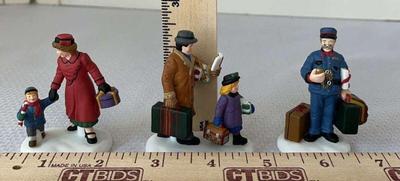Dept 56 going home for the holidays” figures