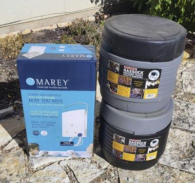 Nib portable propane tankless water heater plus
