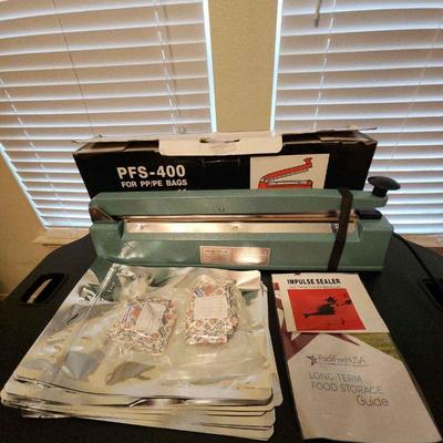 Impulse pfs 400 bag sealer