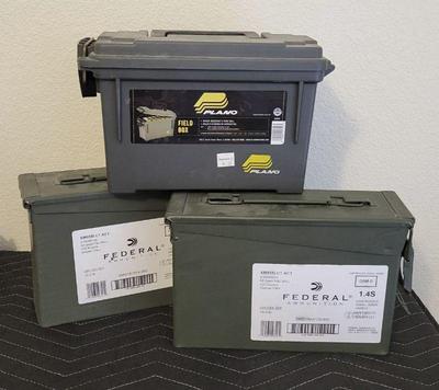 Ammo boxes 3)