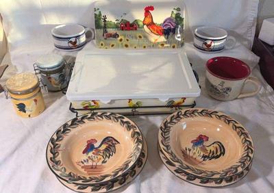 Chickens in the kitchen