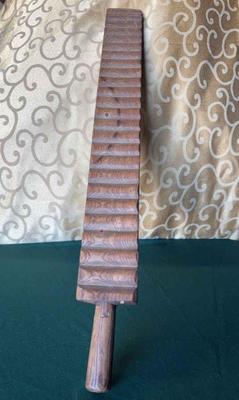 Antique washmangle board
