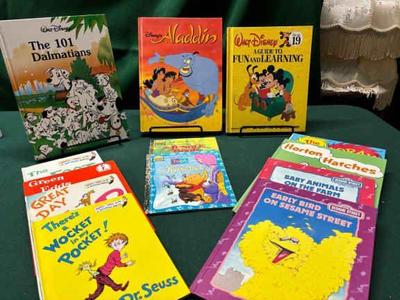 Dr seuss disney and sesame street hardback books