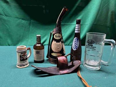 Vintage george dickle tennessee whiskey bottle and more