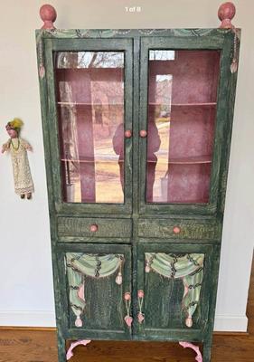 Handpainted cabinet