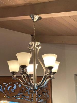 Pair of hanging lights