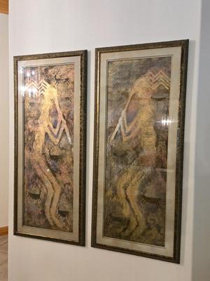 Vance A. Larson Signed And Framed Giclee's