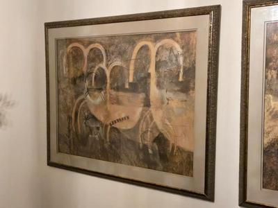 Vance A. Larson Signed And Framed Giclee