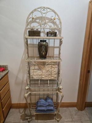 Ornate Metal Rack