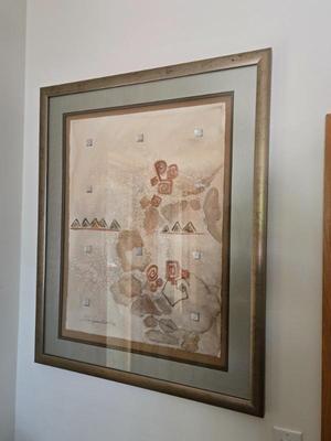 Signed And Framed Artwork