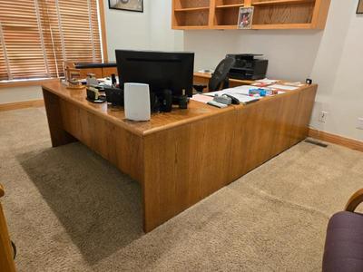 Solid Oak Desk