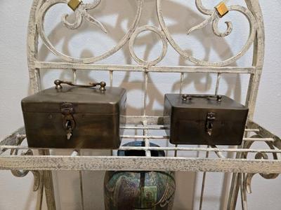 Solid Brass Ornate Boxes