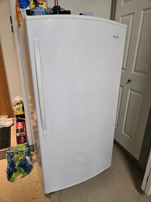 Whirlpool Upright Freezer (Works Great)