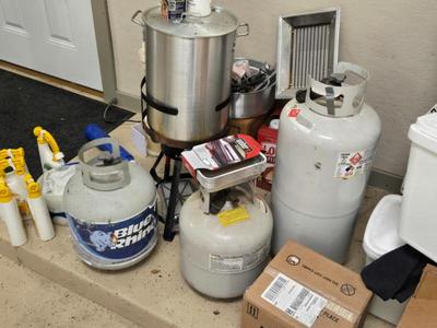 Several Propane Tanks