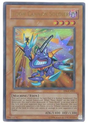YuGiOh Toon Cannon Soldier TP6-EN001 Trading Card