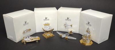 (4) Swarovski Journeys Series Crystal Figurine Set